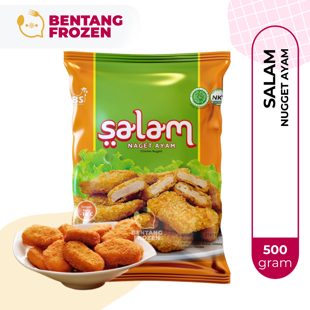 Salam Nugget Ayam 500gr / Naget Ayam Salam