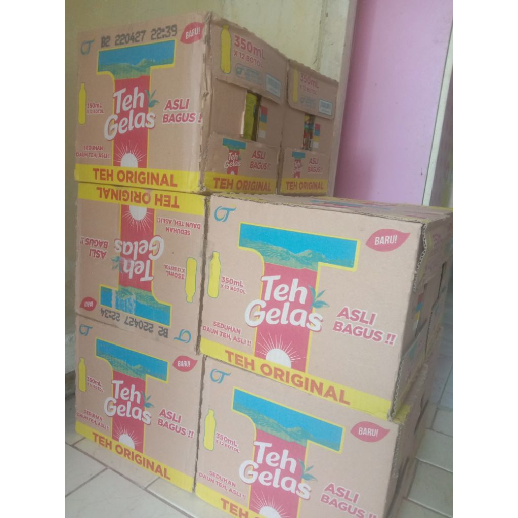 Teh Gelas Botol 350 ml