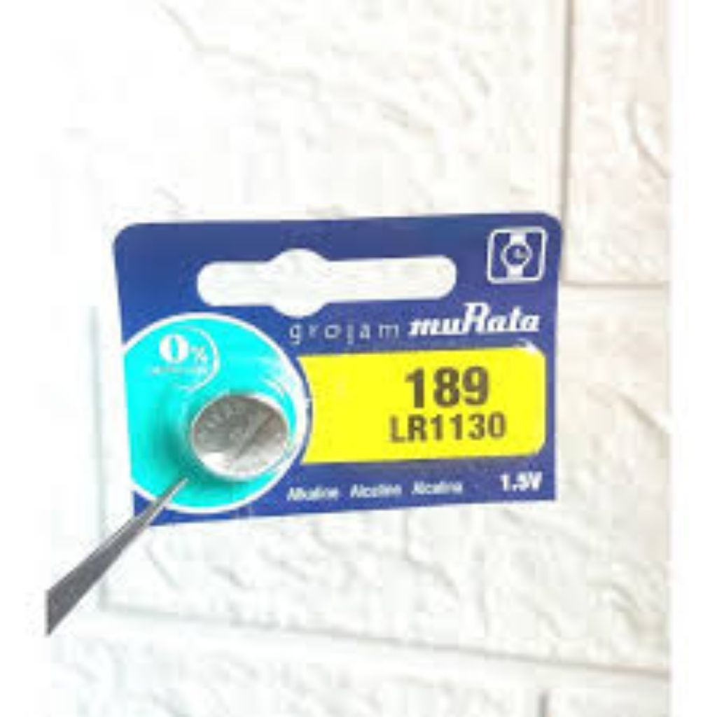 BATERAI JAM TANGAN SENAPAN LASER MAINAN MURATA LR1130 139 ORIGINAL