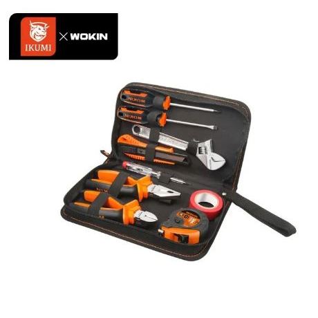 ready 9 pcs Hand Tools Set/Alat Perkakas Set Wokin Tas Canvas dtj