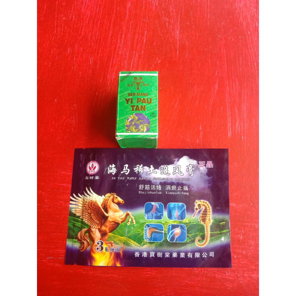 SER SIANG YI PAU TAN + KOYO PEGAL PIEN TZE HUANG YI YONG LENG FU TIE