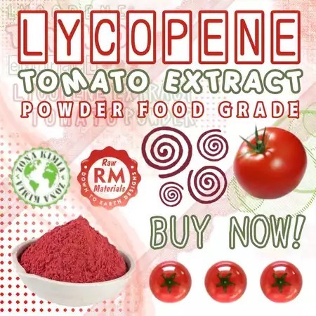 1kg Lycopene Waterbase Tomato Extract Powder Food Grade Antioksidan Kuat Alami
