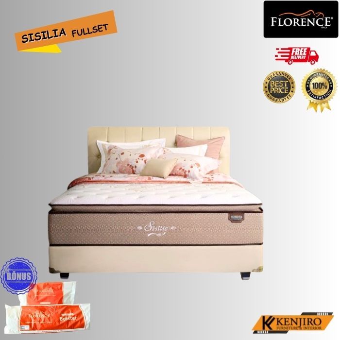 Kasur Springbed Florence Sisilia Fullset