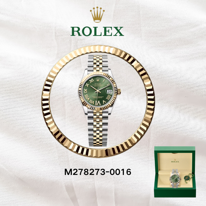(100% Asli) Bayar di tempat Jam tangan Rolex Oyster Perpetual Datejust baru dengan kotak asli model 