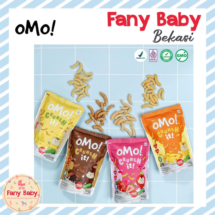 OMO CRUNCH IT 25GR | CAMILAN SNACK MPASI BAYI 8 BULAN