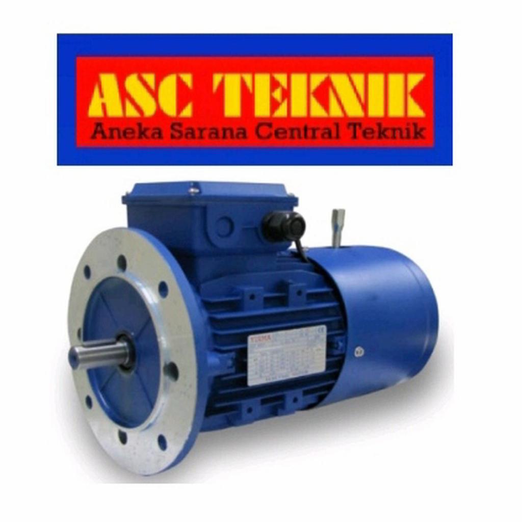Electric Motor Brake Yuema YBA 4P 3Hp 2.2Kw 3Phase B5 Flange AC Brake