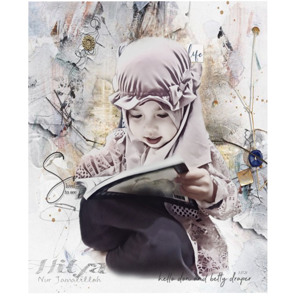 HIASAN DINDING FOTO LUKISAN KAYU/SKETSA WAJAH