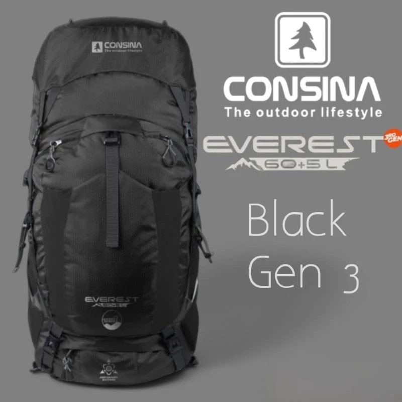 Consina Everest Batch 3 Gen 3 Carrier 60+5 L Upgrade 2025 Via Ferrata 50+5L