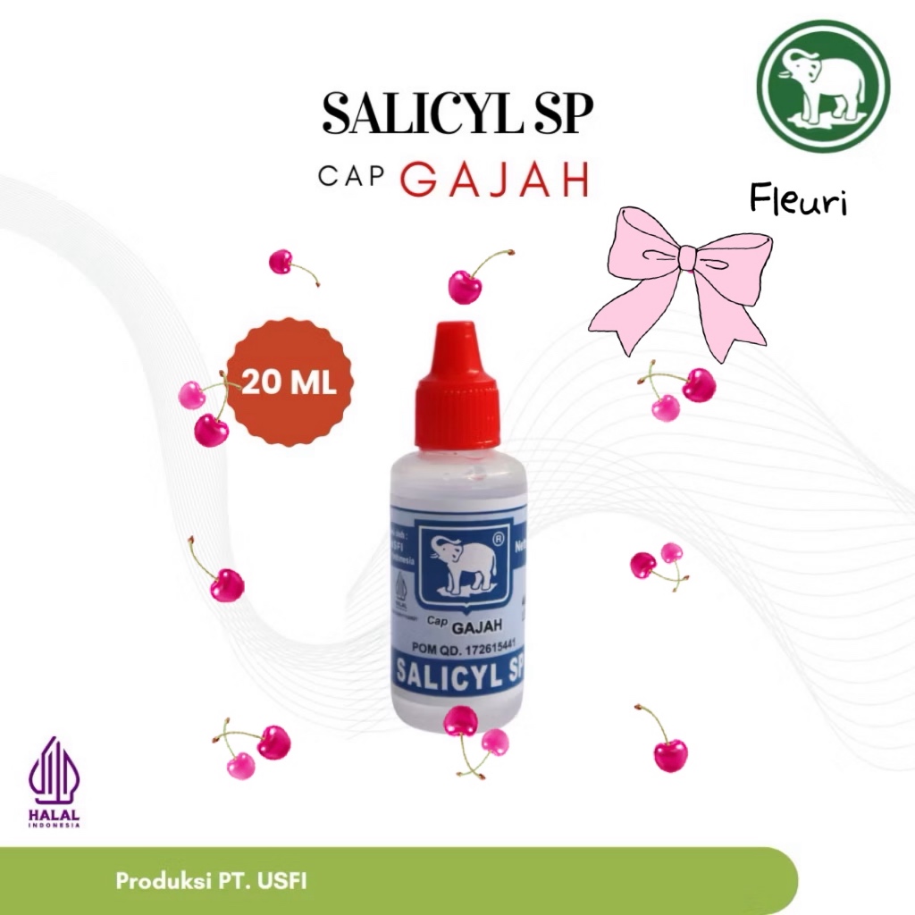 SALICYL SP CAP GAJAH | Cap Gajah Salicyl SP 20 ML BPOM OBAT PANU | KADAS DAN KURAP