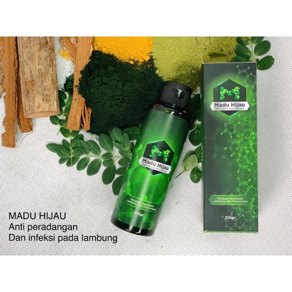 Madu Hijau Original 210Gram BPOM Herbal
