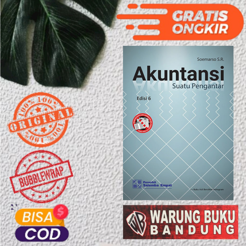Buku Akuntansi Suatu Pengantar Edisi ke 6 - Soemarso Slamet Rahardjo