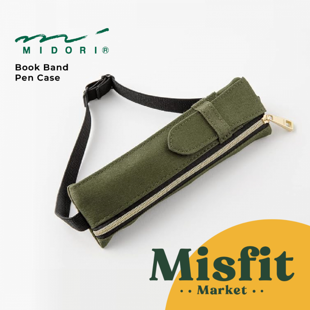 Midori Book Band Pen Case for B6 to A5 Notebook Accesories