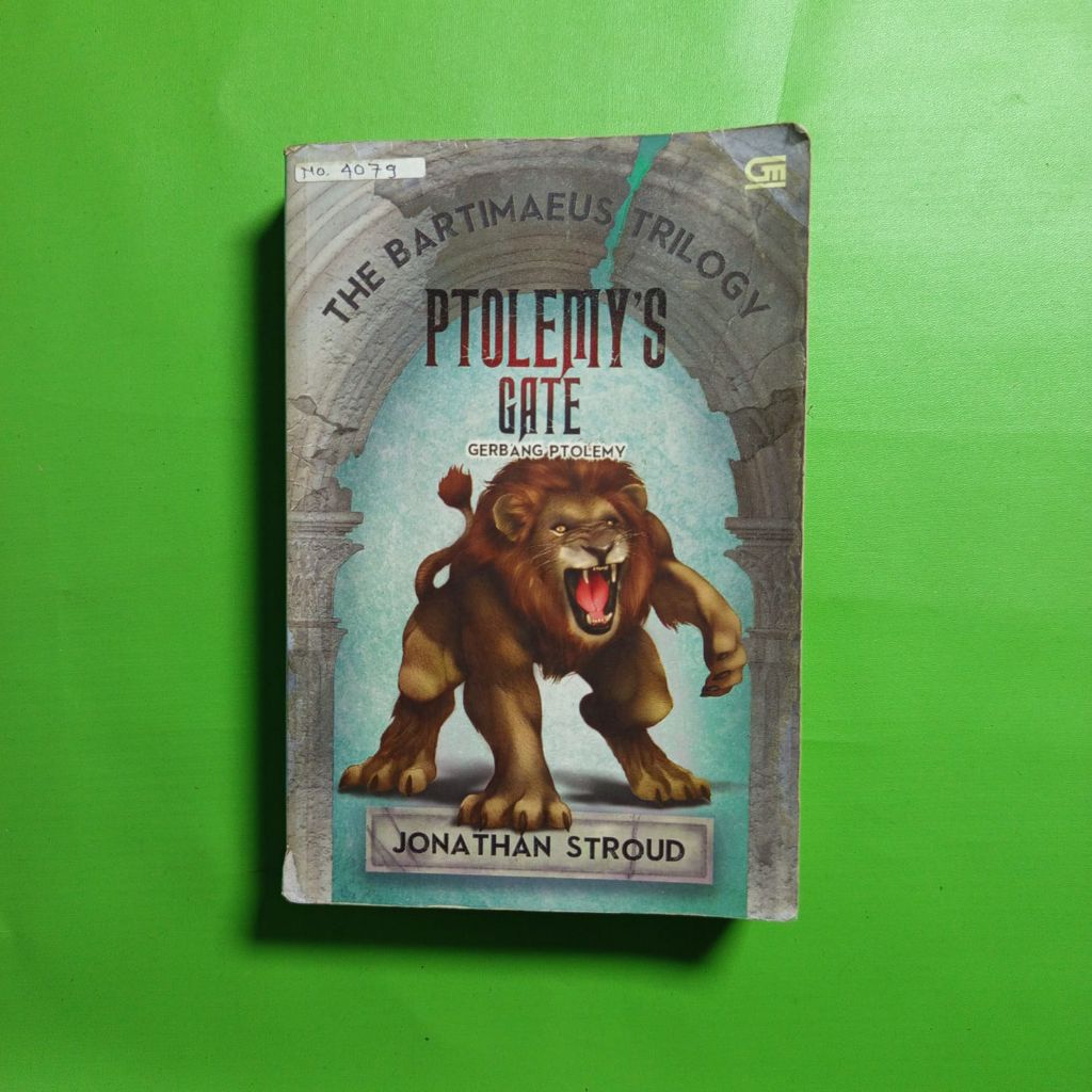 Novel Ptolemy's Gate (Gerbang Ptolemy) - Jonathan Stroud