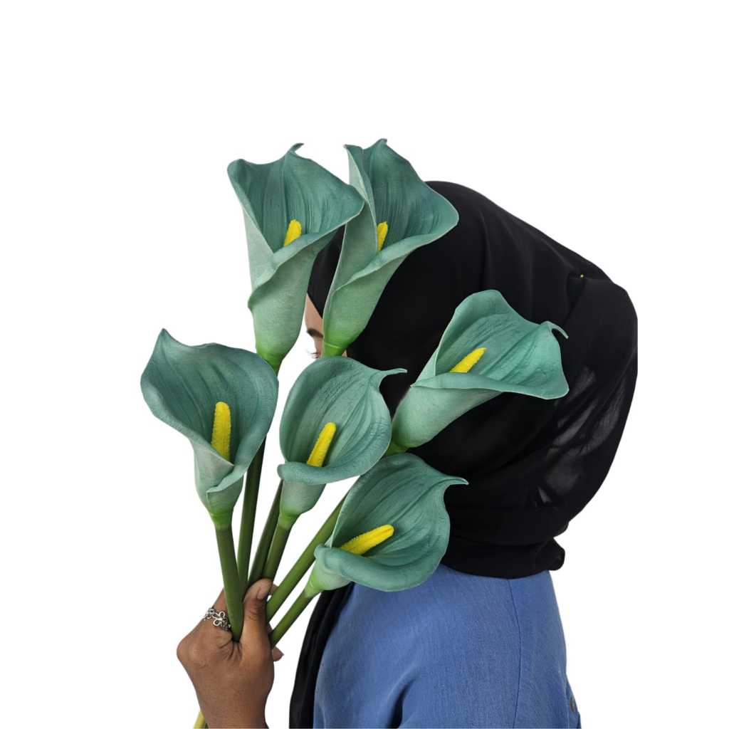 Bunga Artificial Calla Lily Latex Jumbo