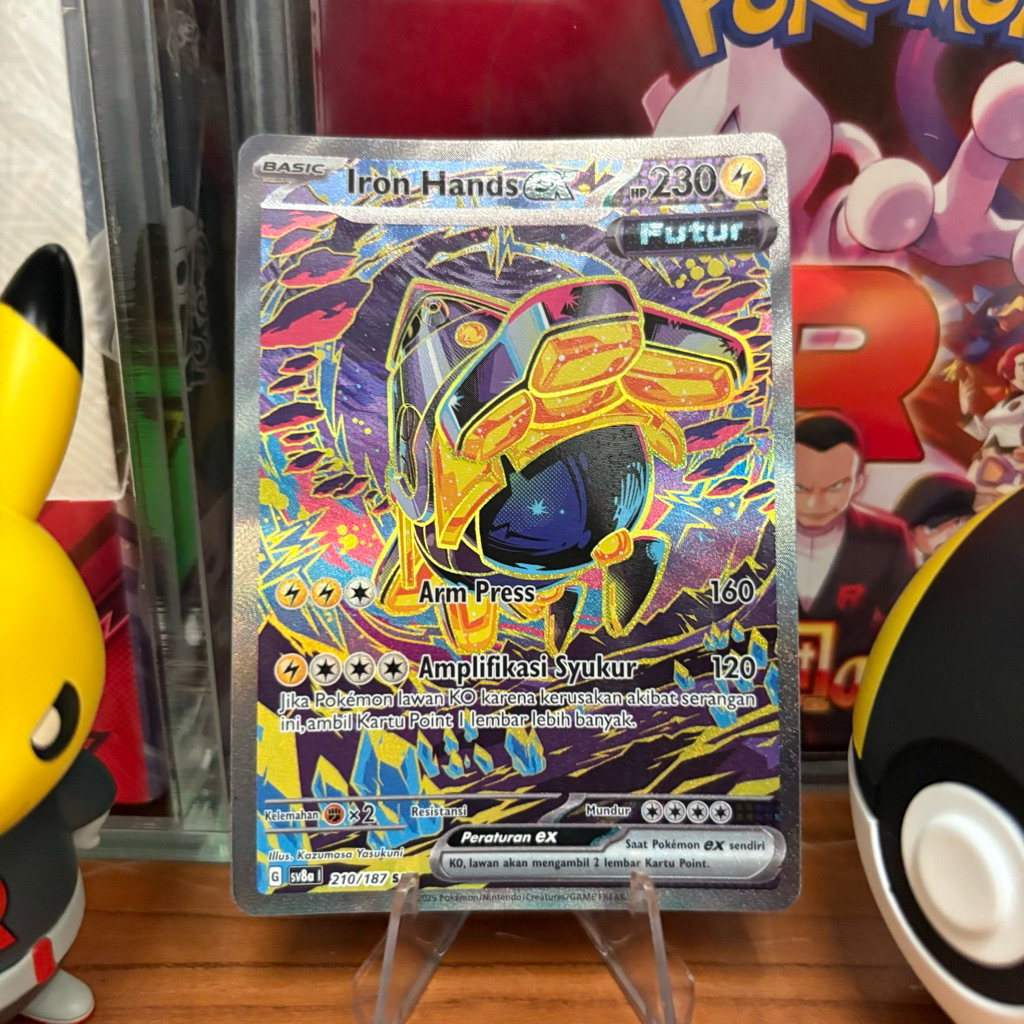 Iron Hands Ex 210/187 IND - SAR - Festival Terastal - Pokemon TCG
