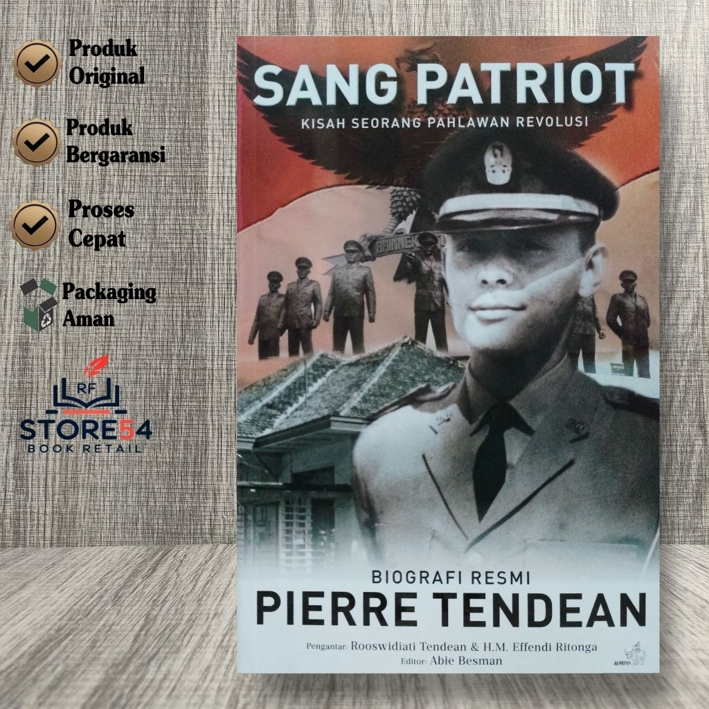 Buku Sang Patriot Kisah Seorang Pahlawan Revolusi Biografi Resmi Pierre Tendean