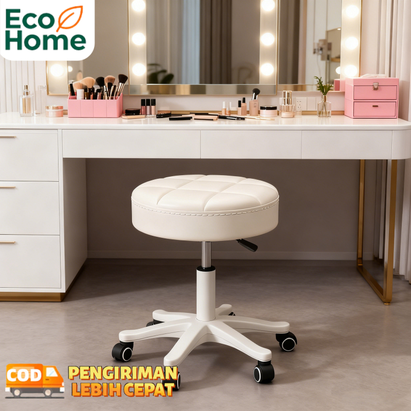 Kursi Hidrolik Kursi Salon Kursi Putar Kursi Facial Kursi Bulat Roda Kursi Lab