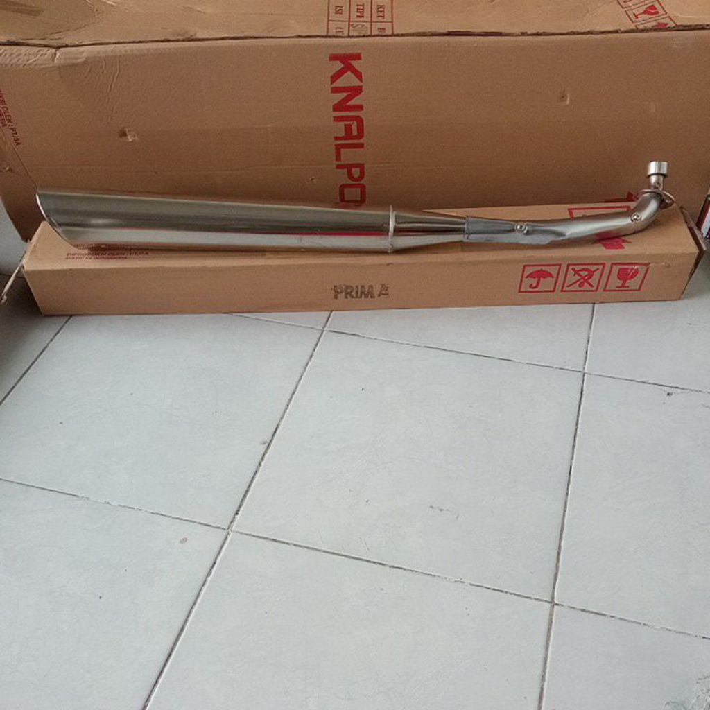 KNALPOT STANDAR PRIMA HONDA ASTREA BAGUS