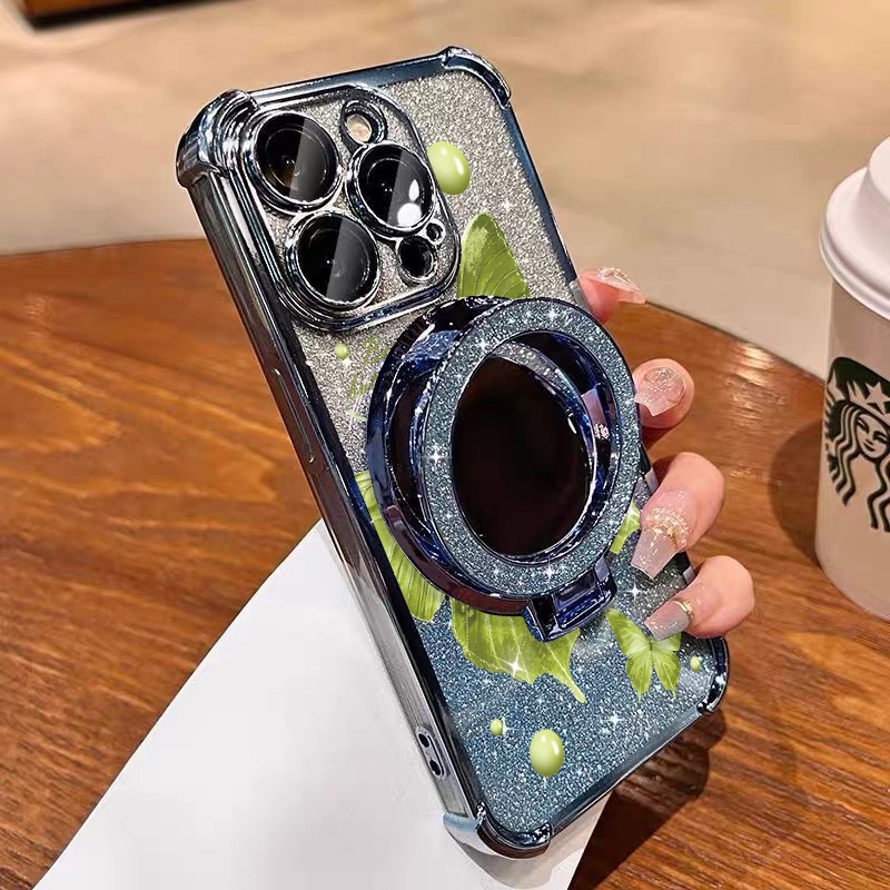 Case Samsung A16 A14 5G A10s A52 Glitter Card Casing Samsung A04e A06 A12 A23 Case Samsung A03s A13 