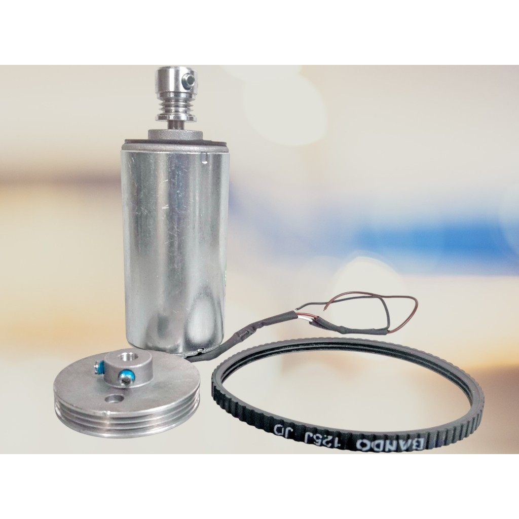 Dc Motor MODO MOTOR FAYH3450D024 24V 0.16A 3336RPM + Timing belt & Pulley