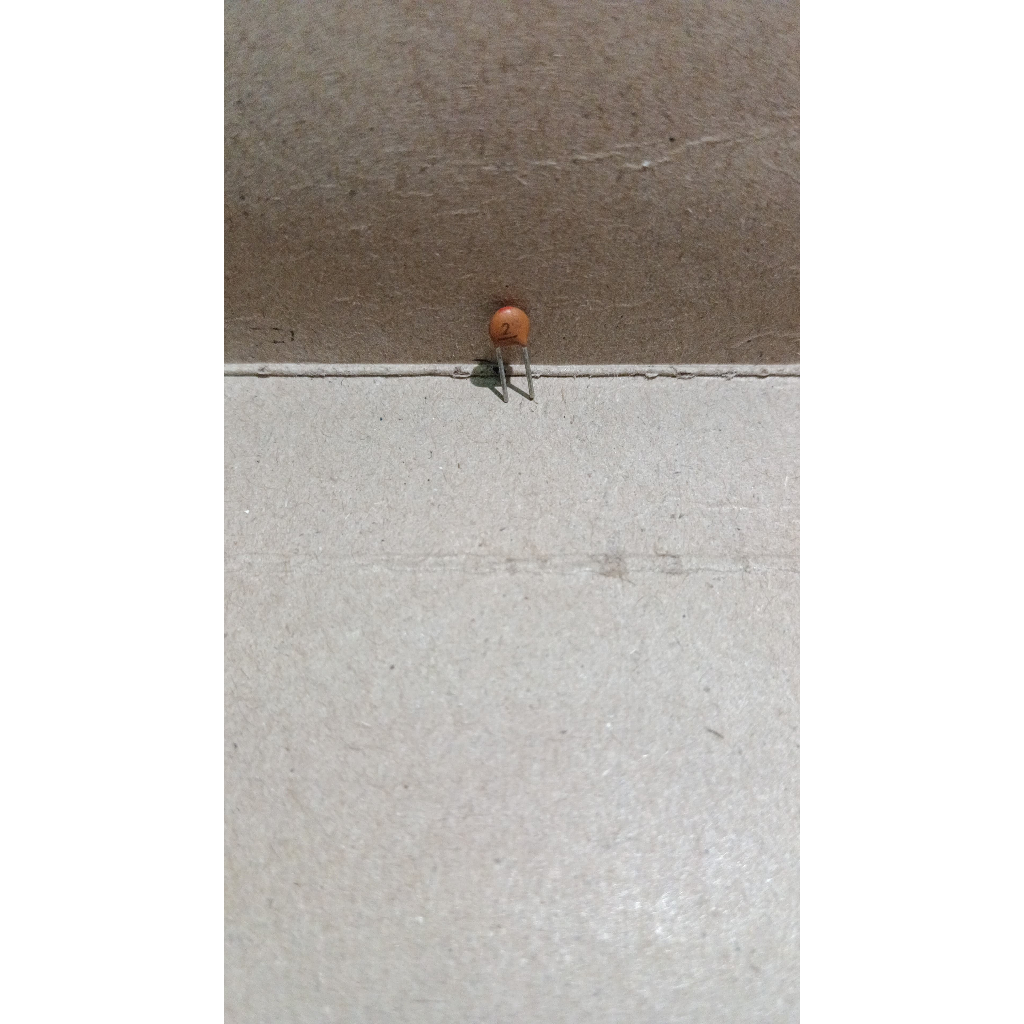 6010 kapasitor capacitor mini keramik ceramic 2pf 2 pf