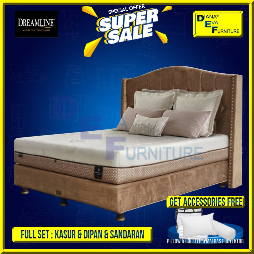 Dreamline New Barcelona Full Set Kasur Springbed