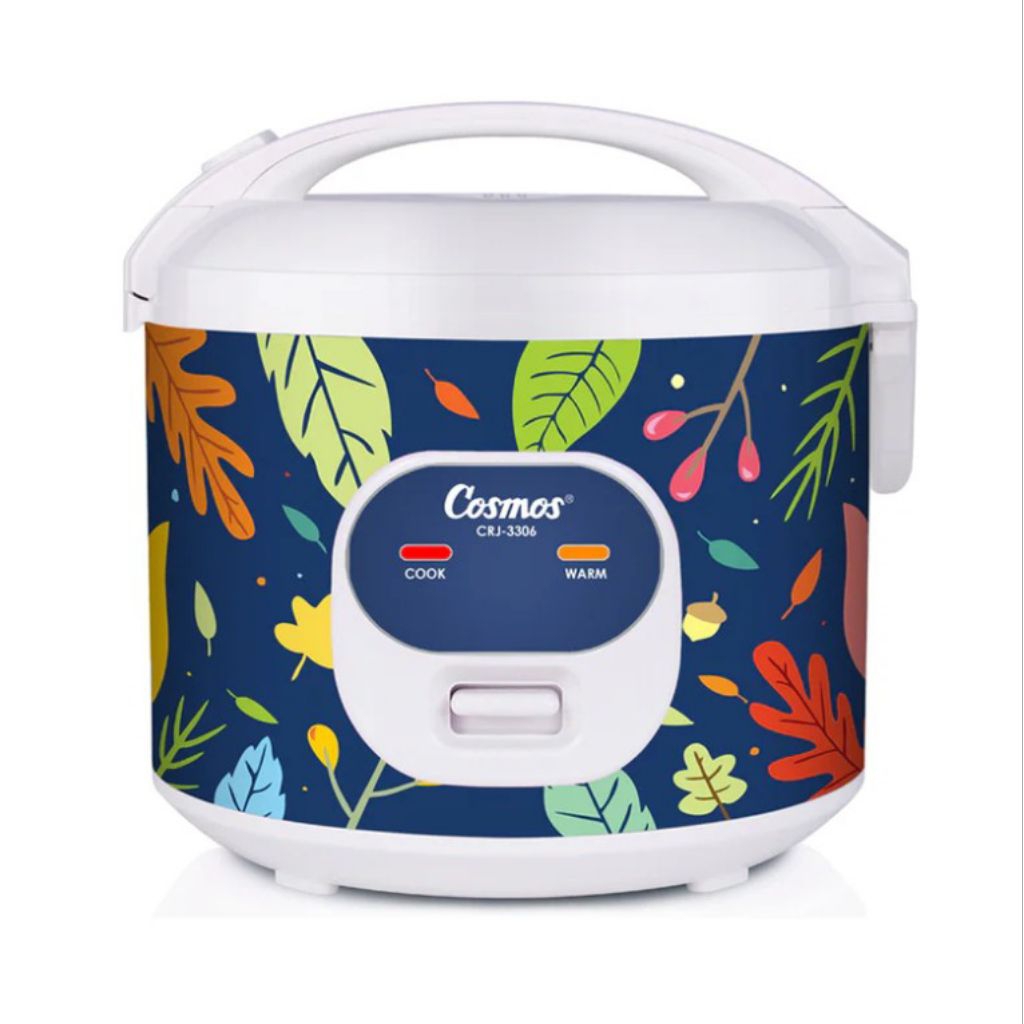 Magicom 3in1 Masak Kukus Penghangat Nasi Cosmos CRJ-3306 Panci 1.8L Anti Lengket