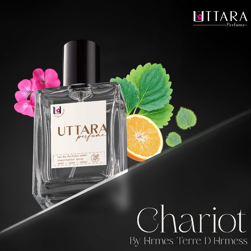 Parfum CHARIOT 30ml / 50ml / 100ml Uttara Parfum Refill (TERRE D HERMS)