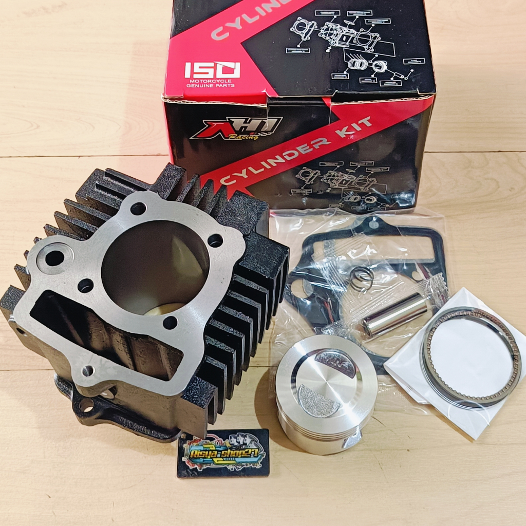 CYLINDER BLOK BORE UP GRAND PISTON 53 MM 55 MM ASTREA PRIMA WIN KUALITAS BAGUS