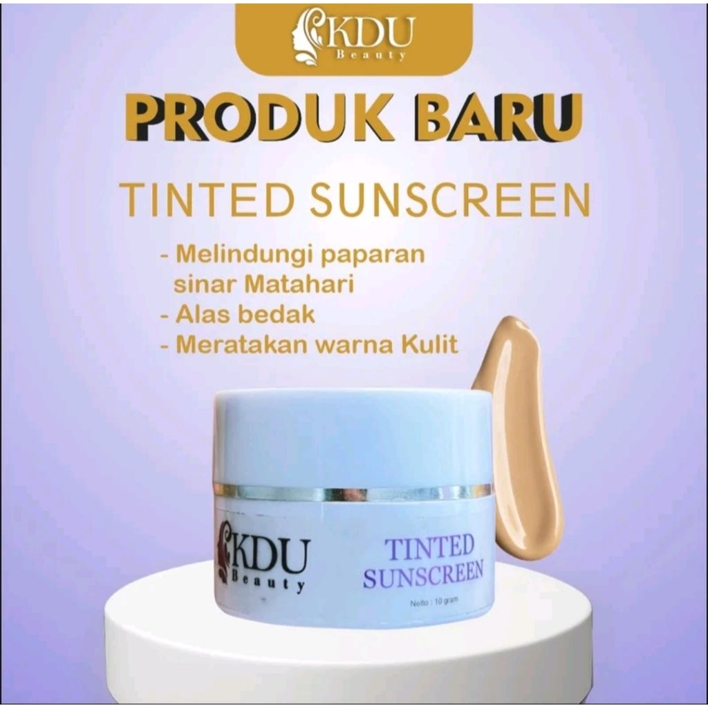 Tinted Sunscreen Spf 30++ By KDU