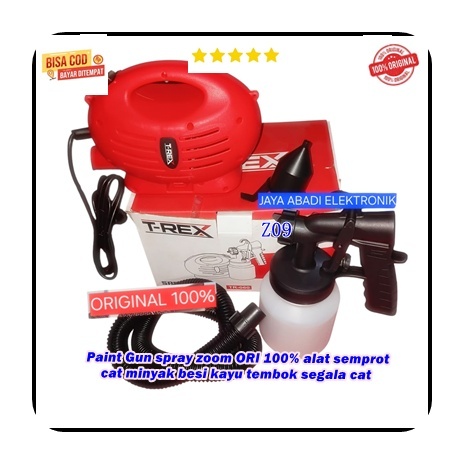 Z09 Paint Gun spray zoom ORI 100% alat semprot cat minyak besi kayu tembok segala cat PERKAKAS TUKAN