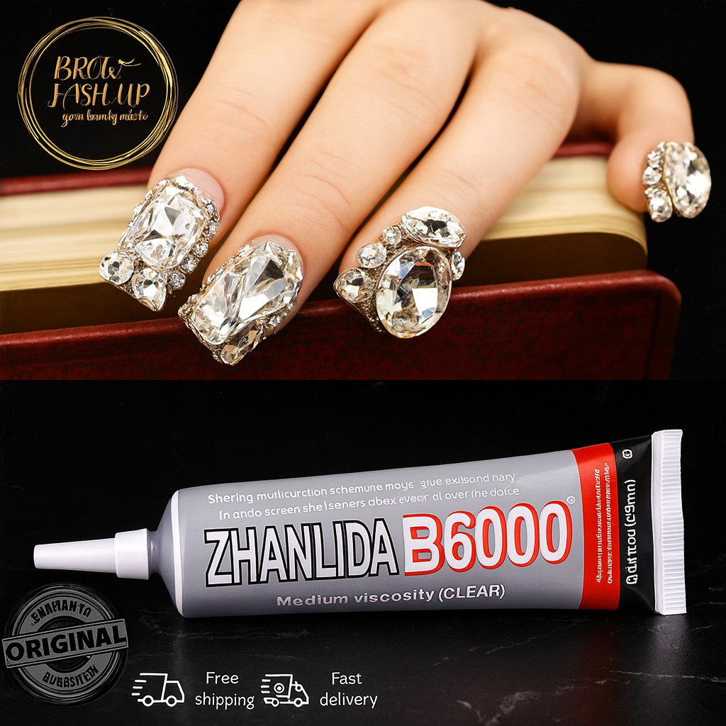 B 6000 lem super cepat kering nail accesories B6000 Produk Good Quality
