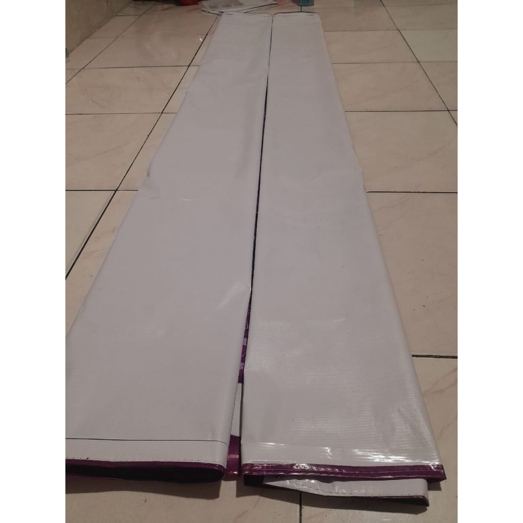 spanduk banner serbaguna sisa produksi ukuran 1,5 x 4