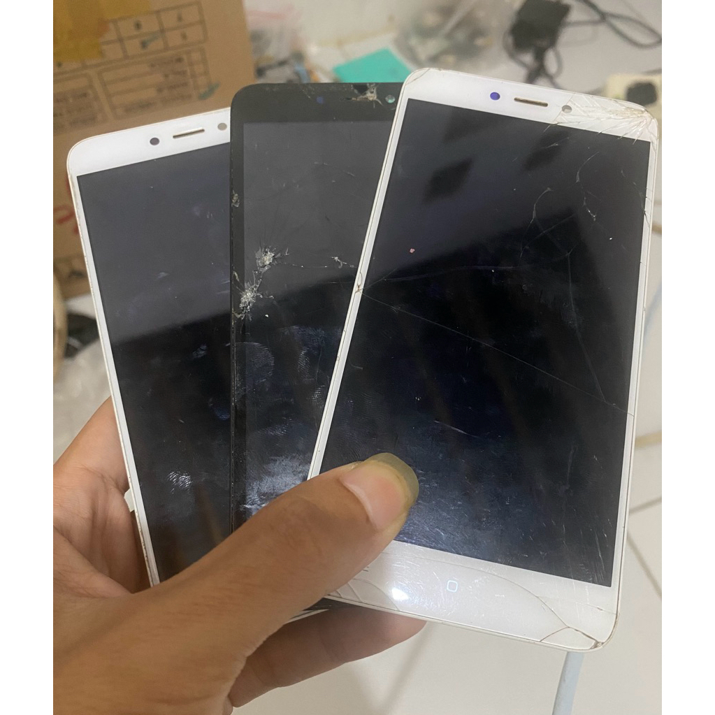 FRAME TULANG TENGAH TATAKAN LCD XIAOMI 4X COPOTAN