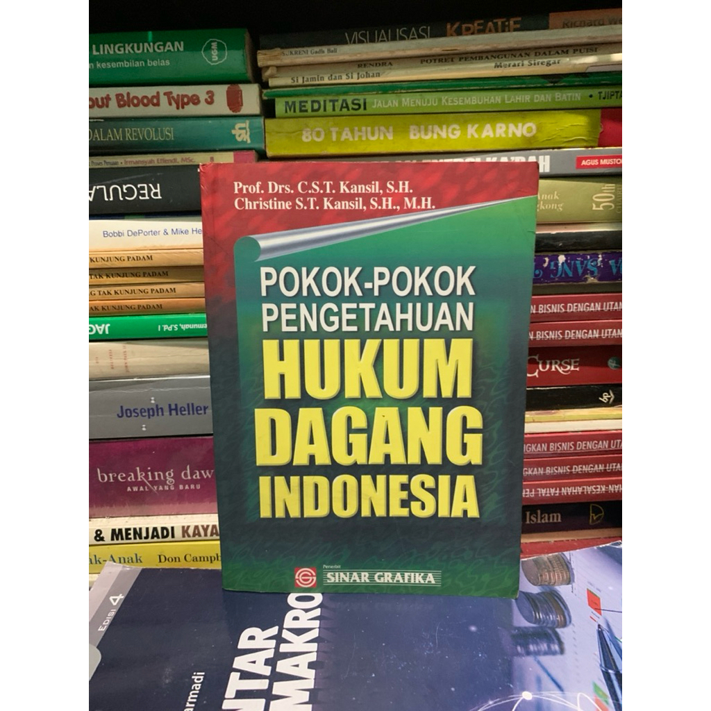 Pokok pokok pengetahuan hukum dagang indonesia by Prod drs kansil ORIGINAL