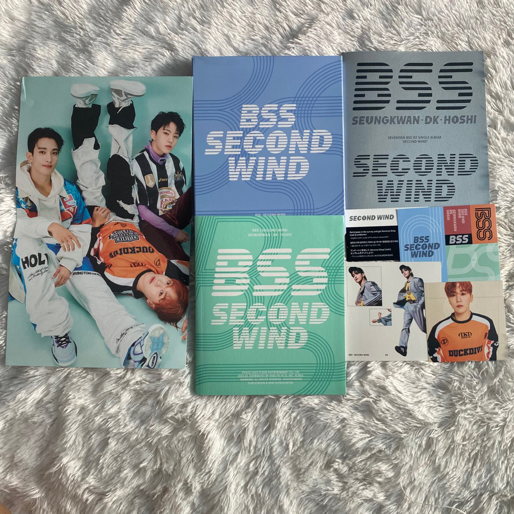 [OFFICIAL] Album Only BSS Second Wind (Printilan lengkap)
