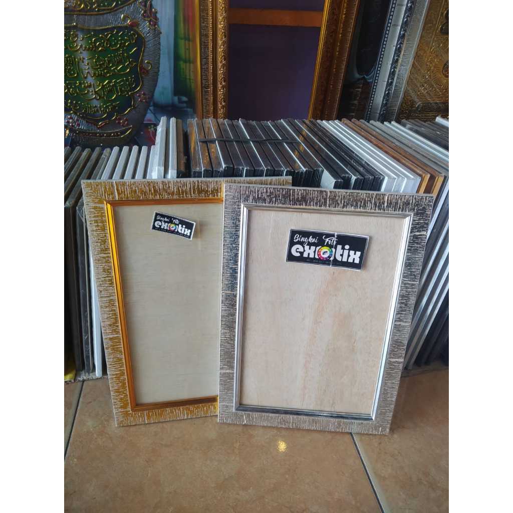 Bingkai / frame 8rJumbo/A4/20x30 Motif Linen