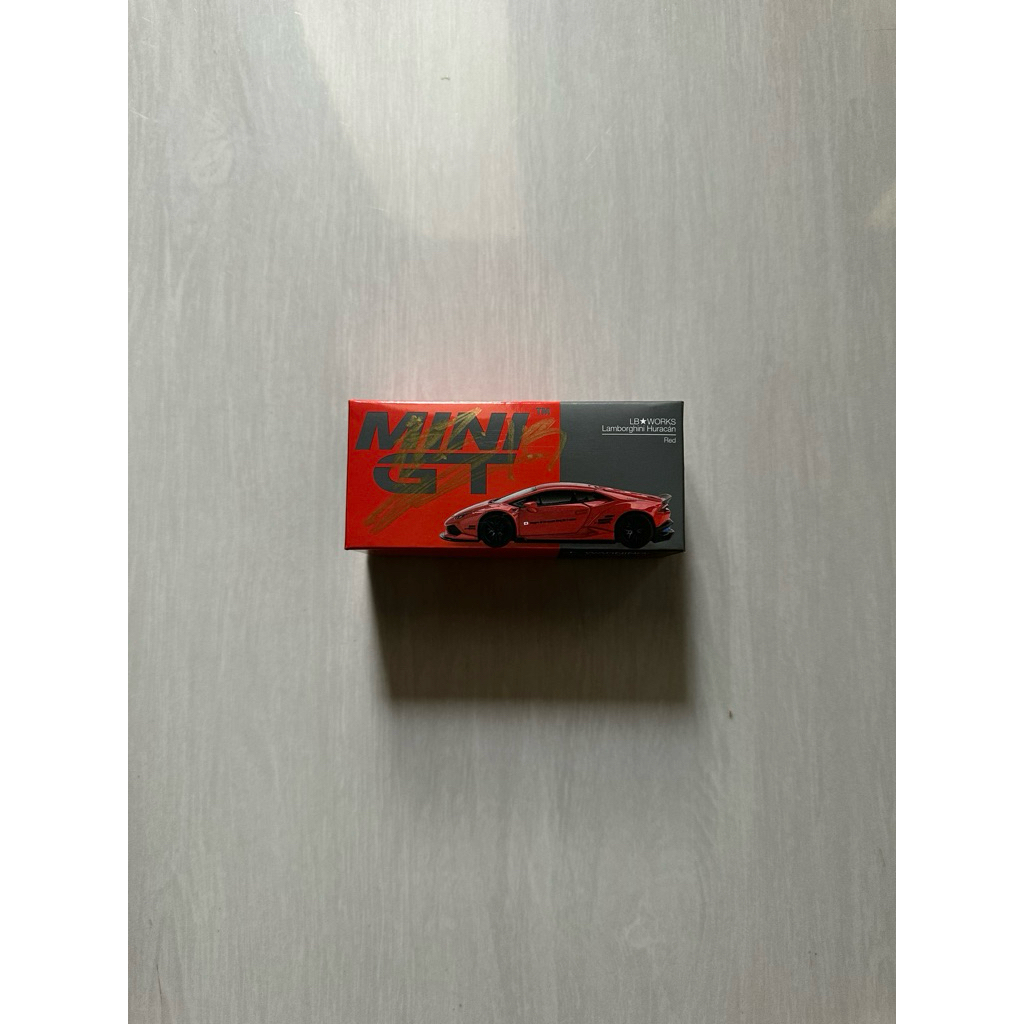 Mini GT Lamborghini Huracan LBWK Red