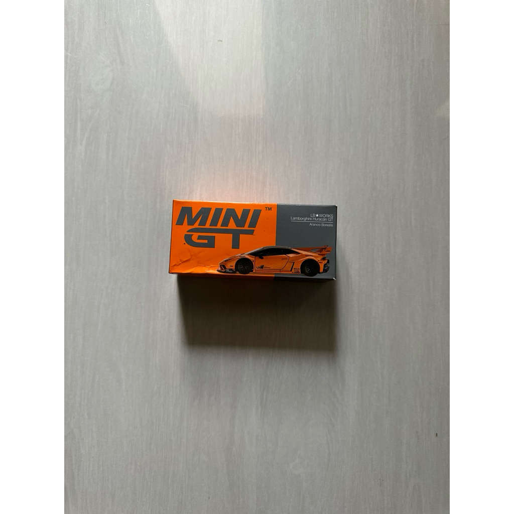 Mini GT Lamborghini Huracan GT LBWK Arancio Borealis