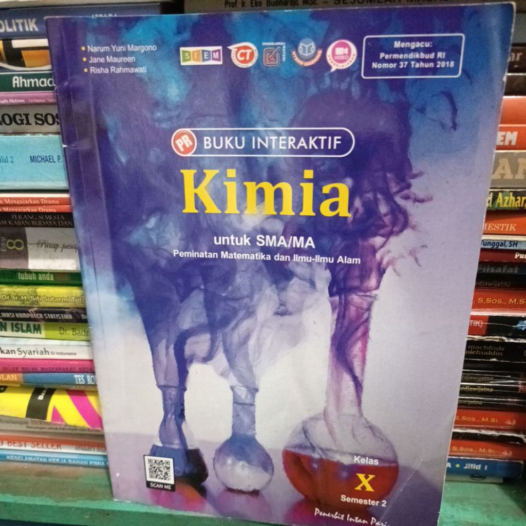 BUKU PR KIMIA UNTUK SMA KELAS 10 SEMESTER 2