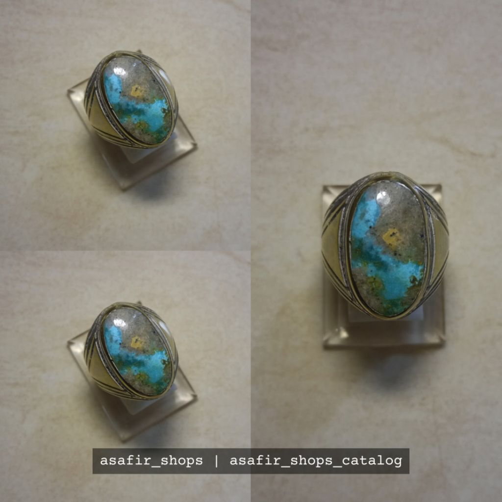 Pirus Persia Biru Asli Alam Kualitas Super Kinclong