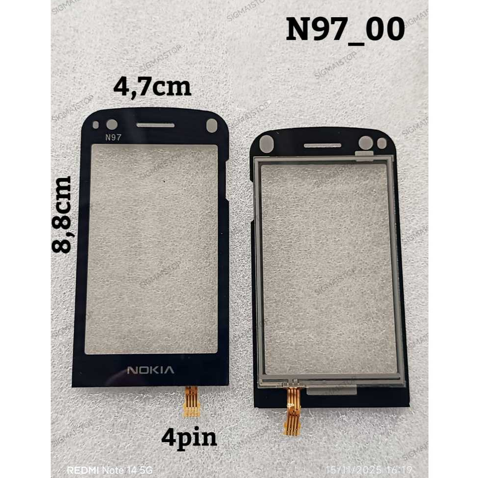 NOKIA N97 00 REPLIKA TOUCH SCREEN LAYAR SENTUH TS NOKIA JADUL