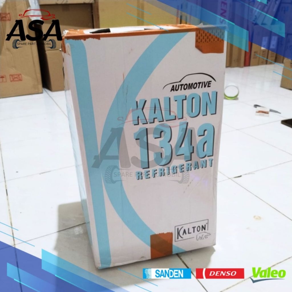 Freon Kalton R134A 13.6Kg Refrigerant Freon Tabung Ac Mobil