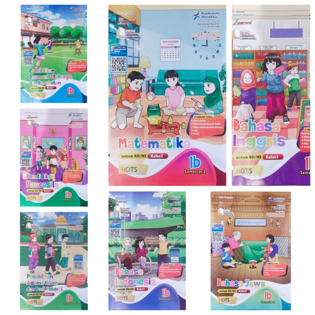 LKS ZAMRUD KELAS 1 SD T.A 2025/2026 SEMESTER 2