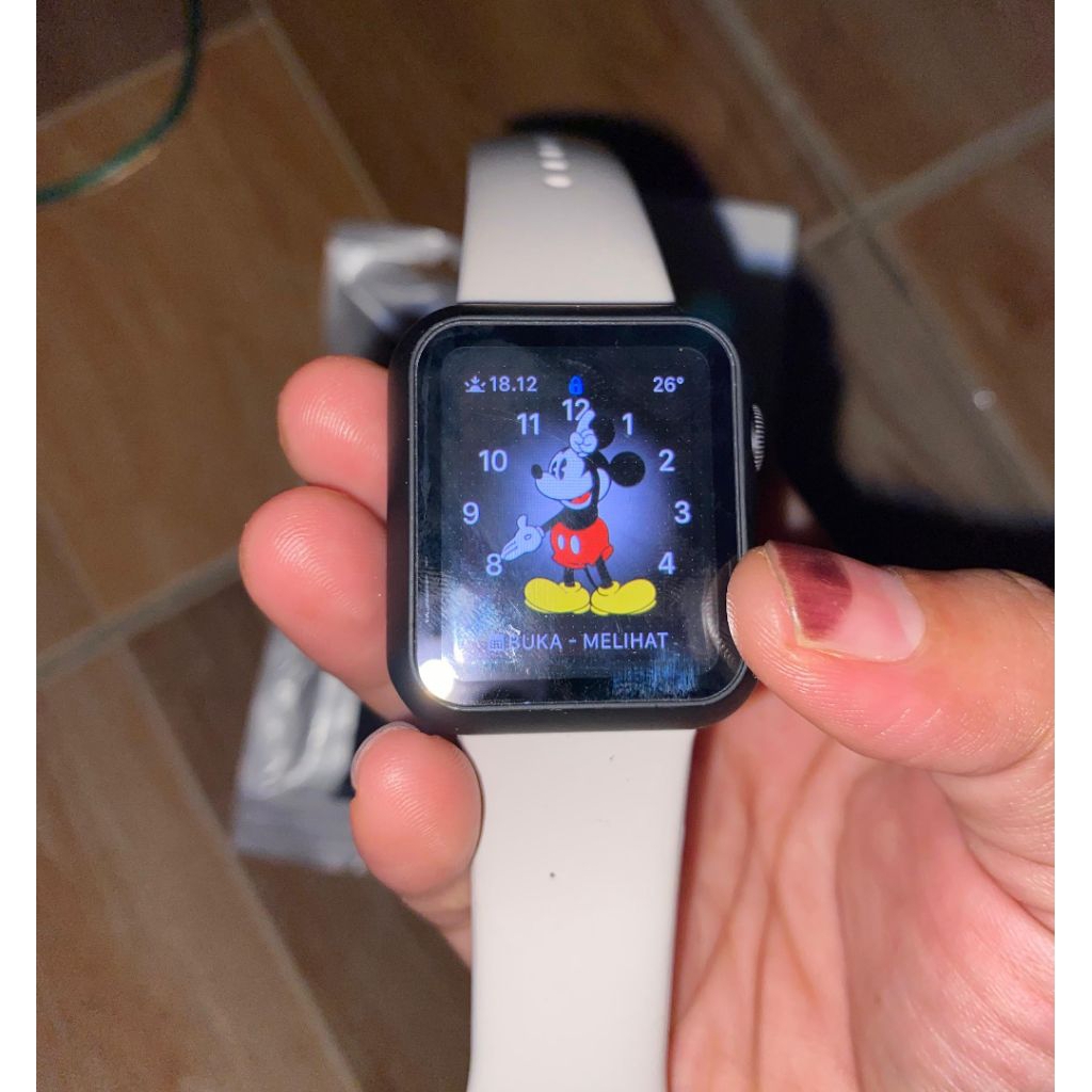 Appel Watch S1 (gen pertama) Uk 38mm Hitam