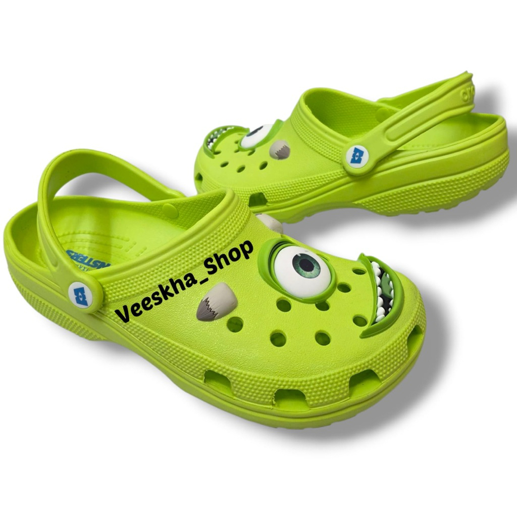 SANDAL MONSTER INC KIDS & DEWASA/MONSTER INC/SANDAL ANAK/SANDAL PRIA/SANDAL WANITA (CROCS MONSTER IN