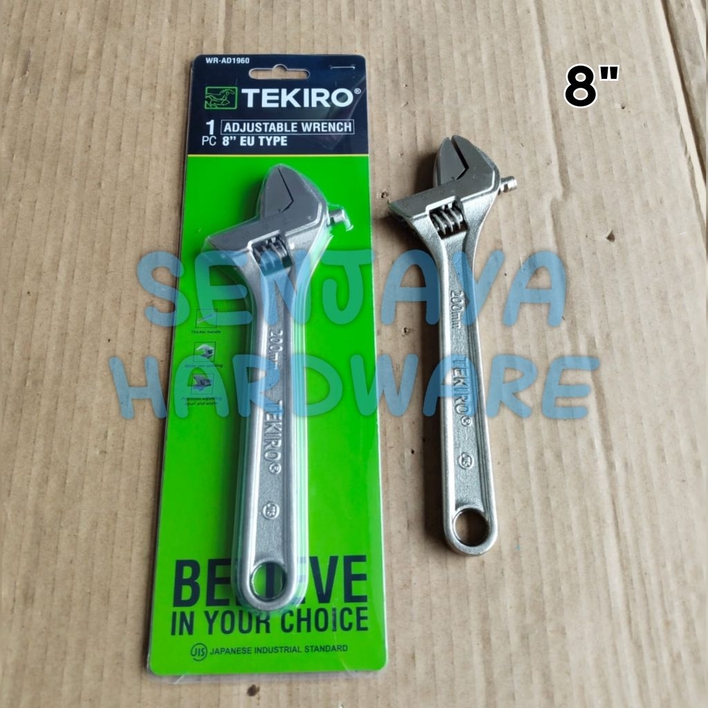 Tekiro Kunci Inggris Adjustable Wrench Tekiro
