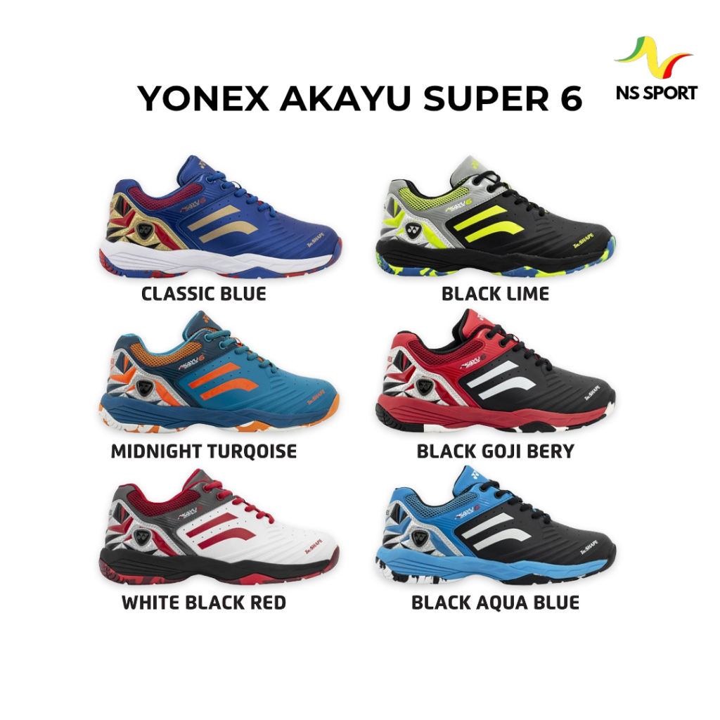 Sepatu Badminton Yonex Akayu Super 6