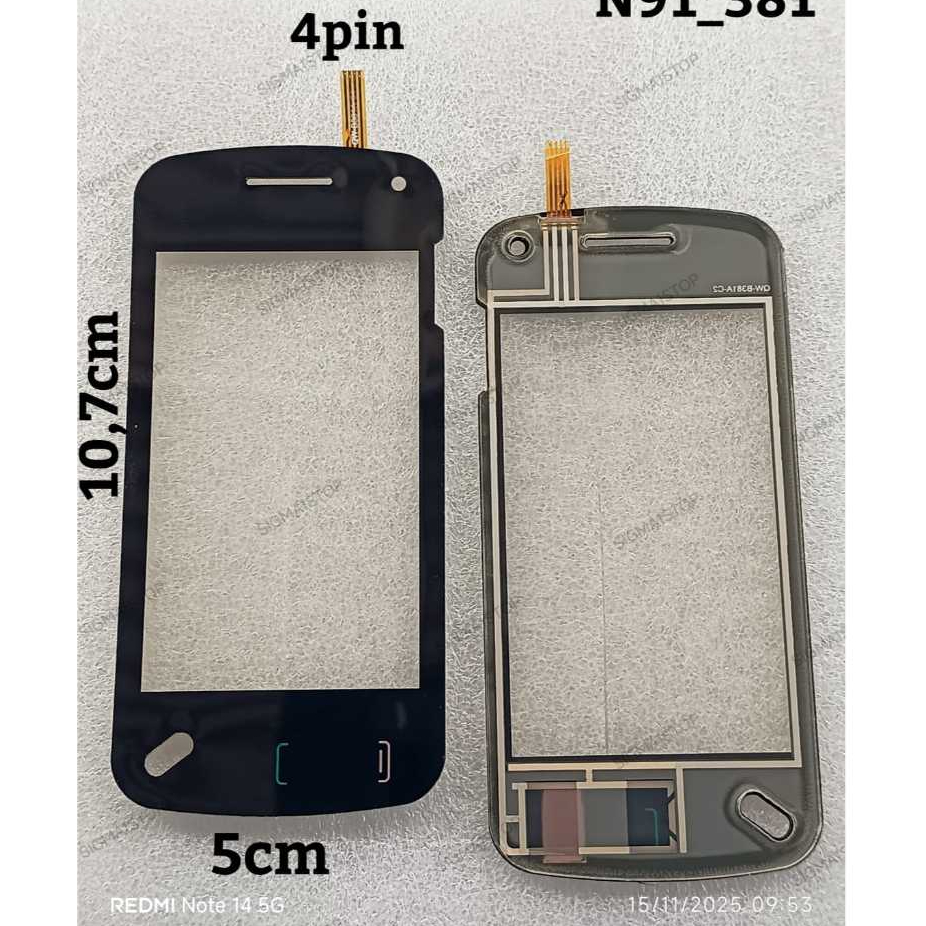 NOKIA N97  381 REPLIKA TOUCH SCREEN LAYAR SENTUH TS NOKIA JADUL