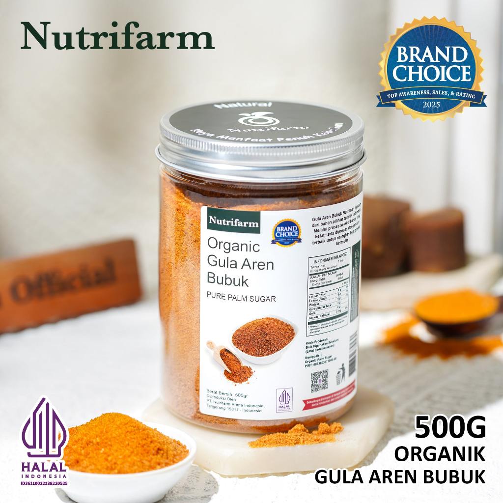 Nutrifarm Gula Aren Bubuk 500g